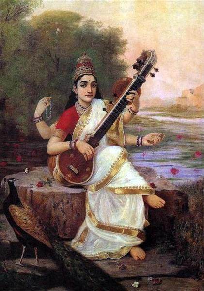 Mata Goddess Sarasvati