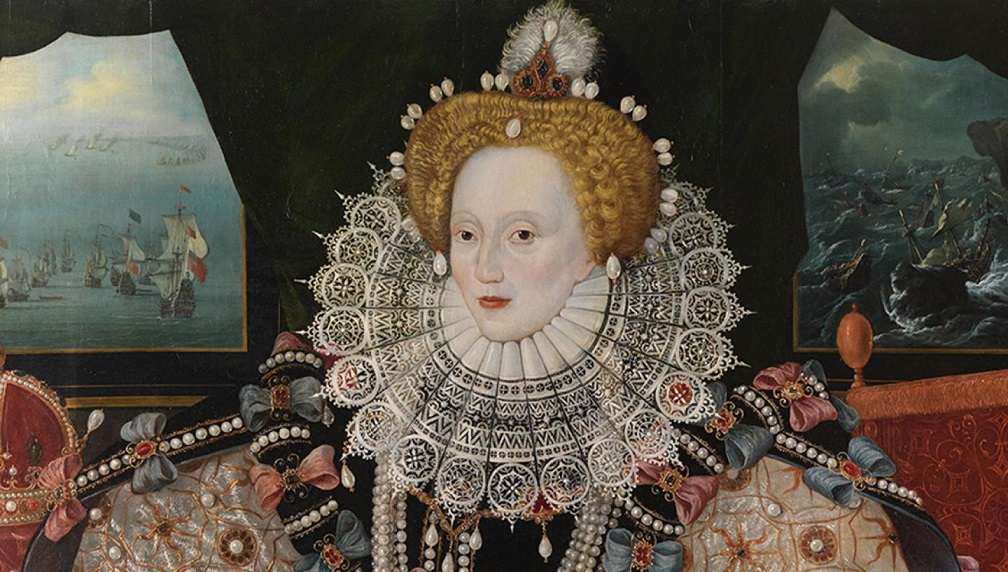 Portrait of Queen Elizabeth-I