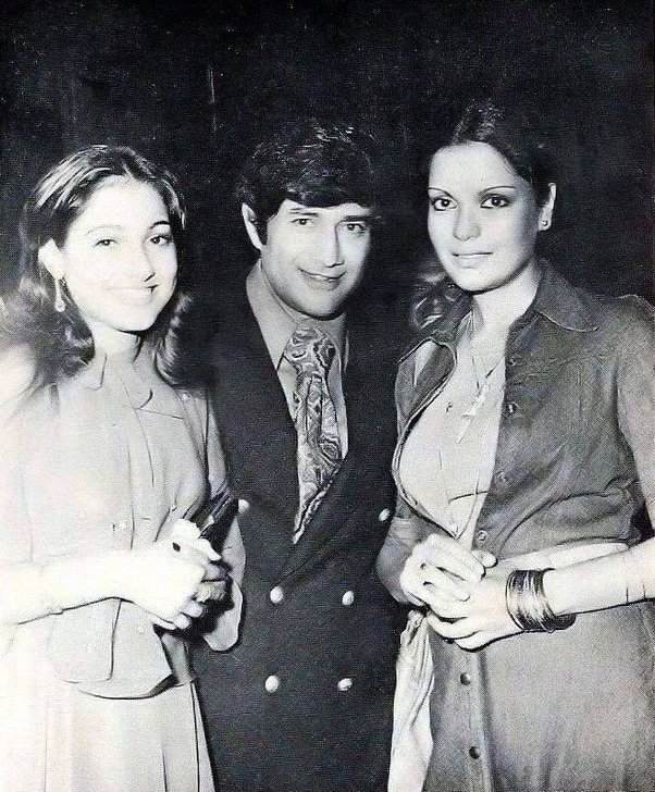 dev ananad with zeenat aman