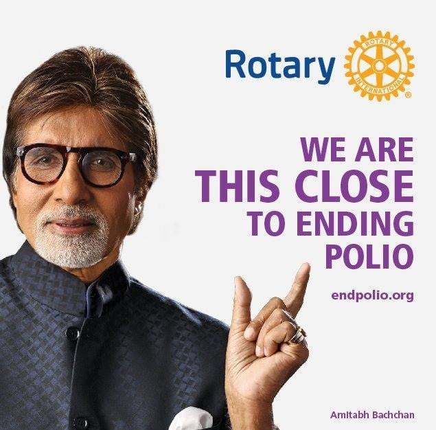 How India Eradicated Polio [India's Success story], 
Amitabh Bachchan Doing awareness campaign