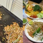 famous pad thai dish